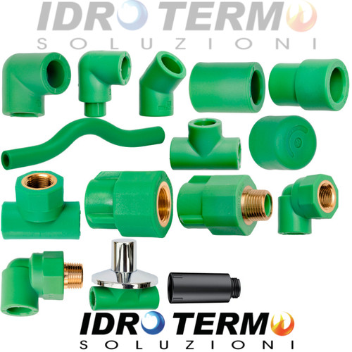 Raccordi ppr verde fusio - d.20, fusio-