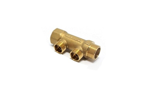 Collettore lineare ottone - lineare, mf